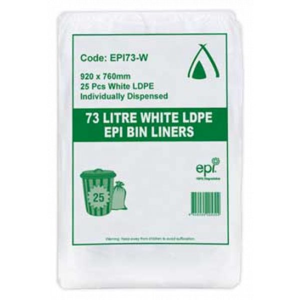 73L EPI LDPE BAGS SCS